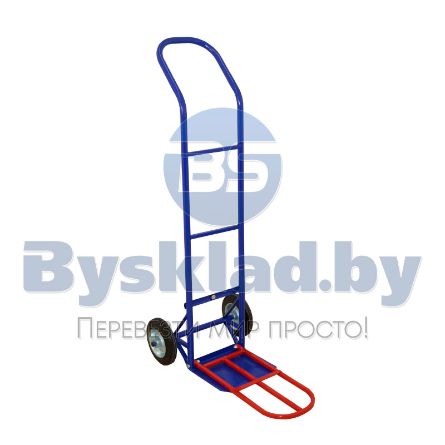 Тележка грузовая двухколесная с откидной полкой КГ 150 П. (г/п 150 кг)