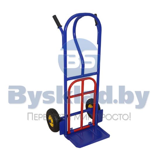 Тележка грузовая двухколесная с откидной полкой КГ 250 П (г/п 250кг)